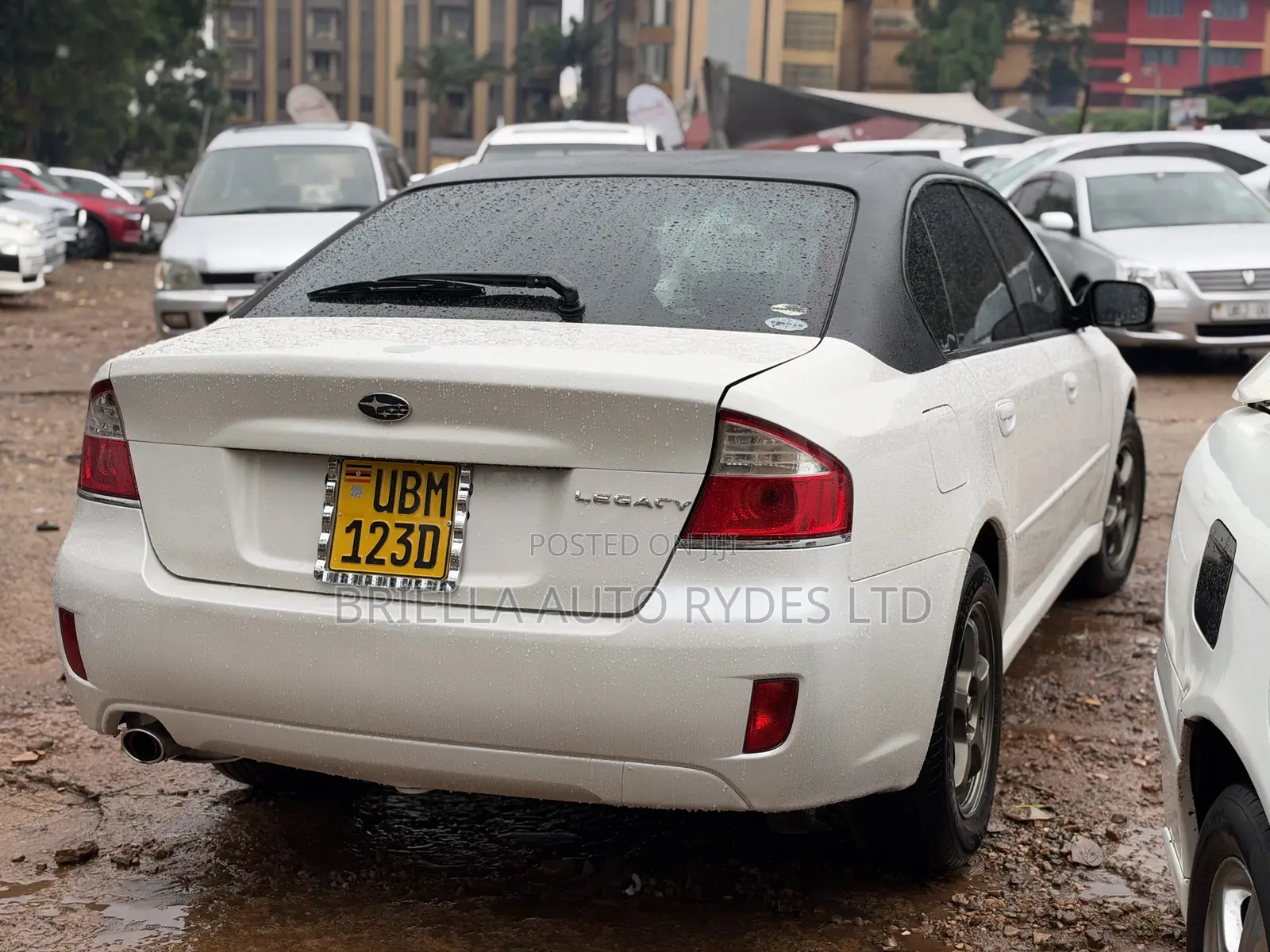 Subaru Legacy 2008 White
