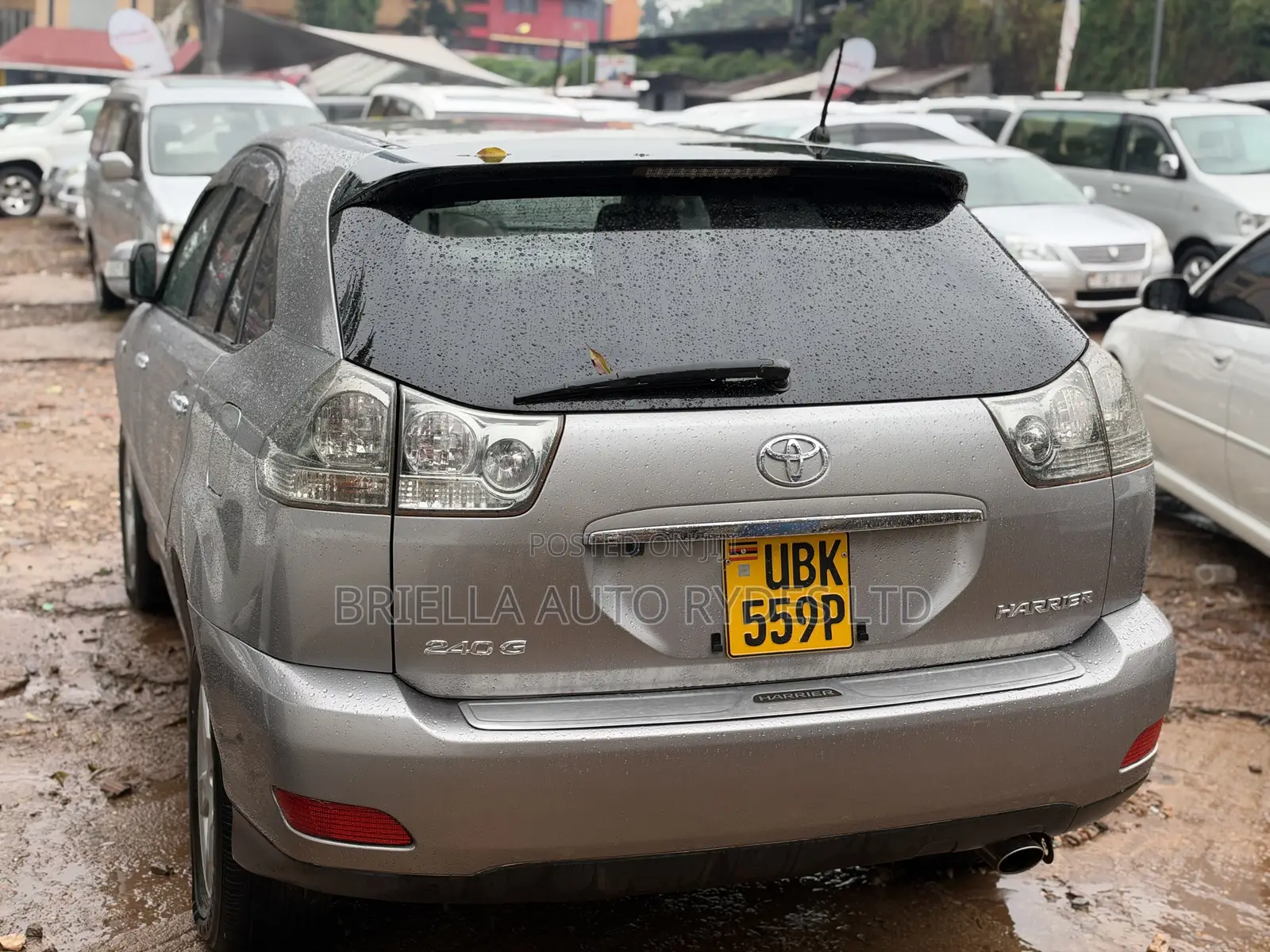 Toyota Harrier 2009 Silver