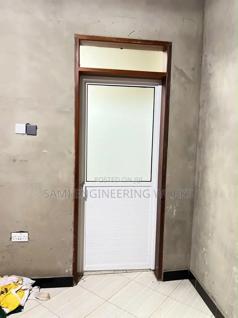 Bathroom Door on Wooden Frame – Quality and Affordable