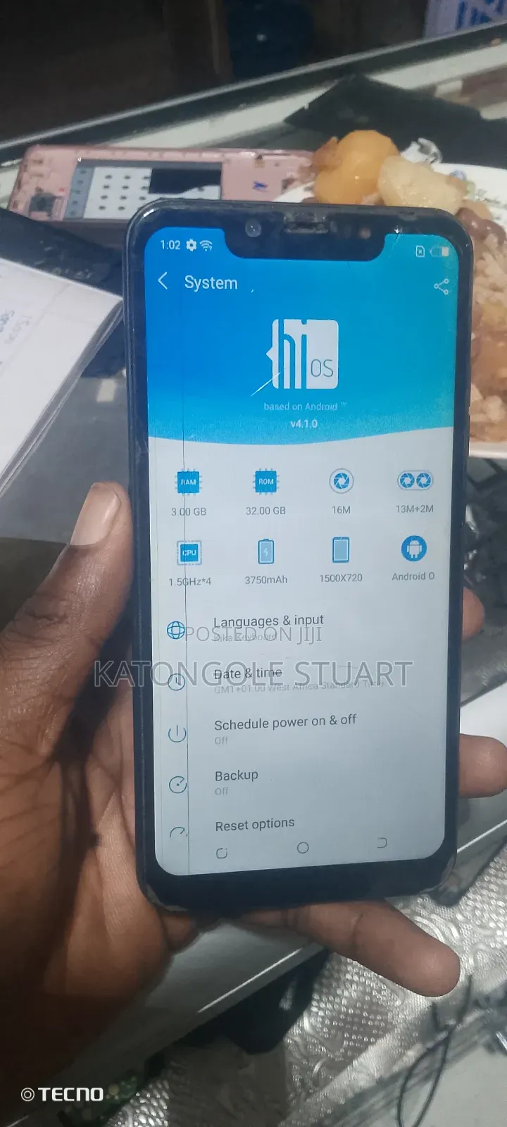 Tecno Camon 11 32 GB Black