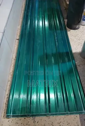 Fiberglass or Plastic Transparant Iron Sheets.