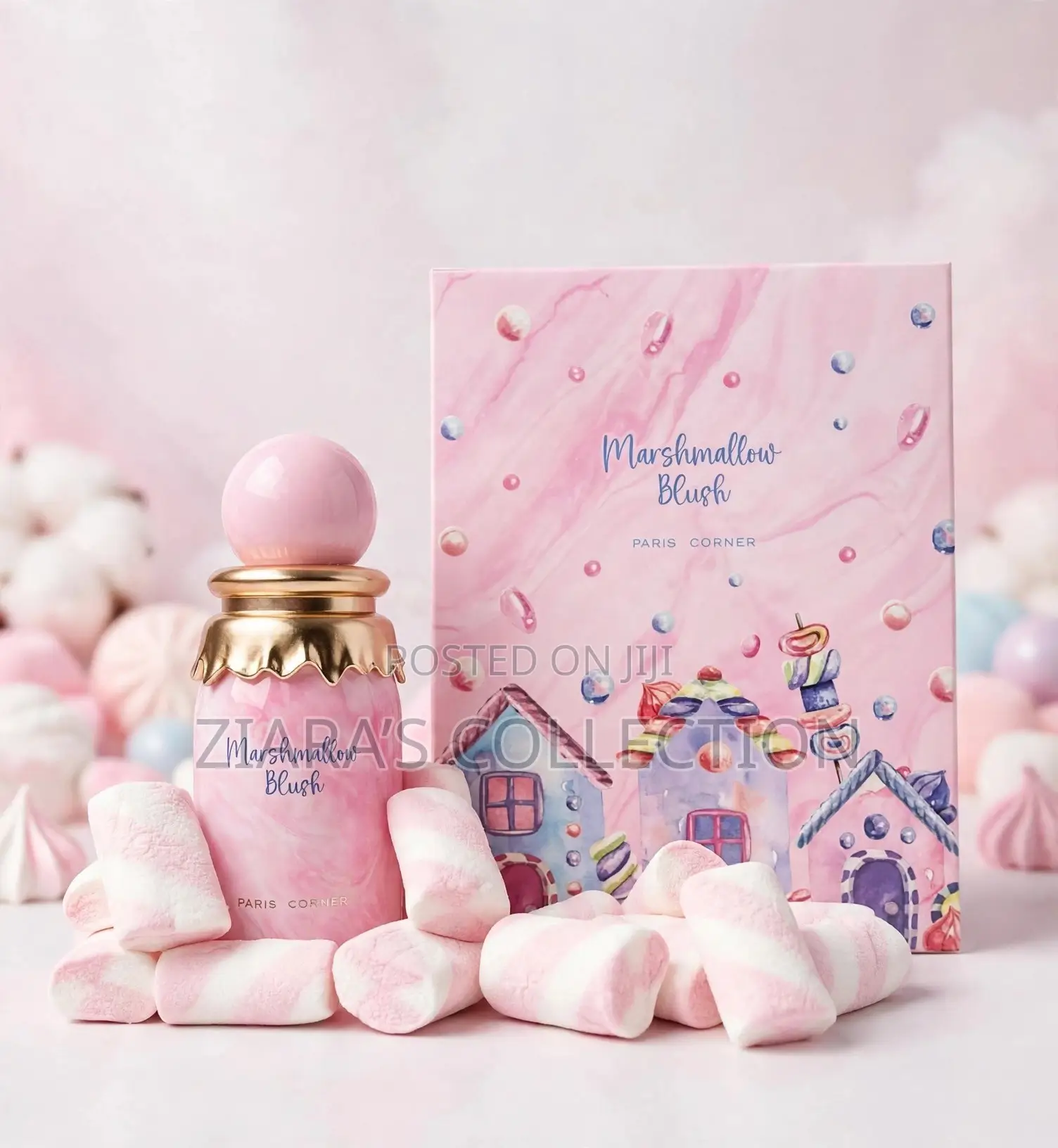 Paris Corner Marshmallow Brush a Sweet Gourmand Eau De Parfum