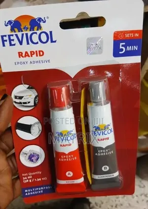 Fevicol Rapid Epoxy Adhesive Two-Component Fast-Setting Adhesive