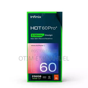 New Infinix Hot 60 Pro+ 256 GB White