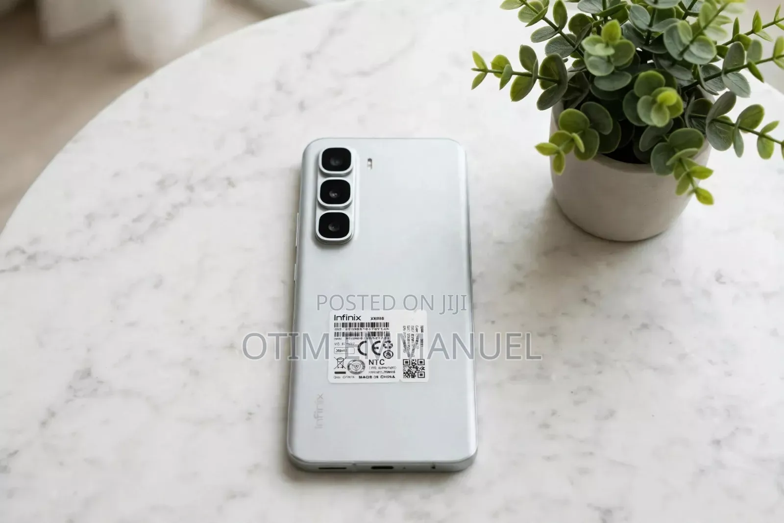 New Infinix Hot 60 Pro+ 256 GB White
