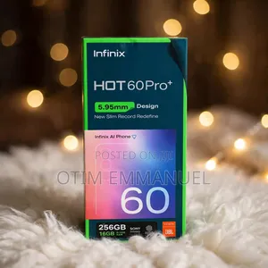 New Infinix Hot 60 Pro+ 256 GB White