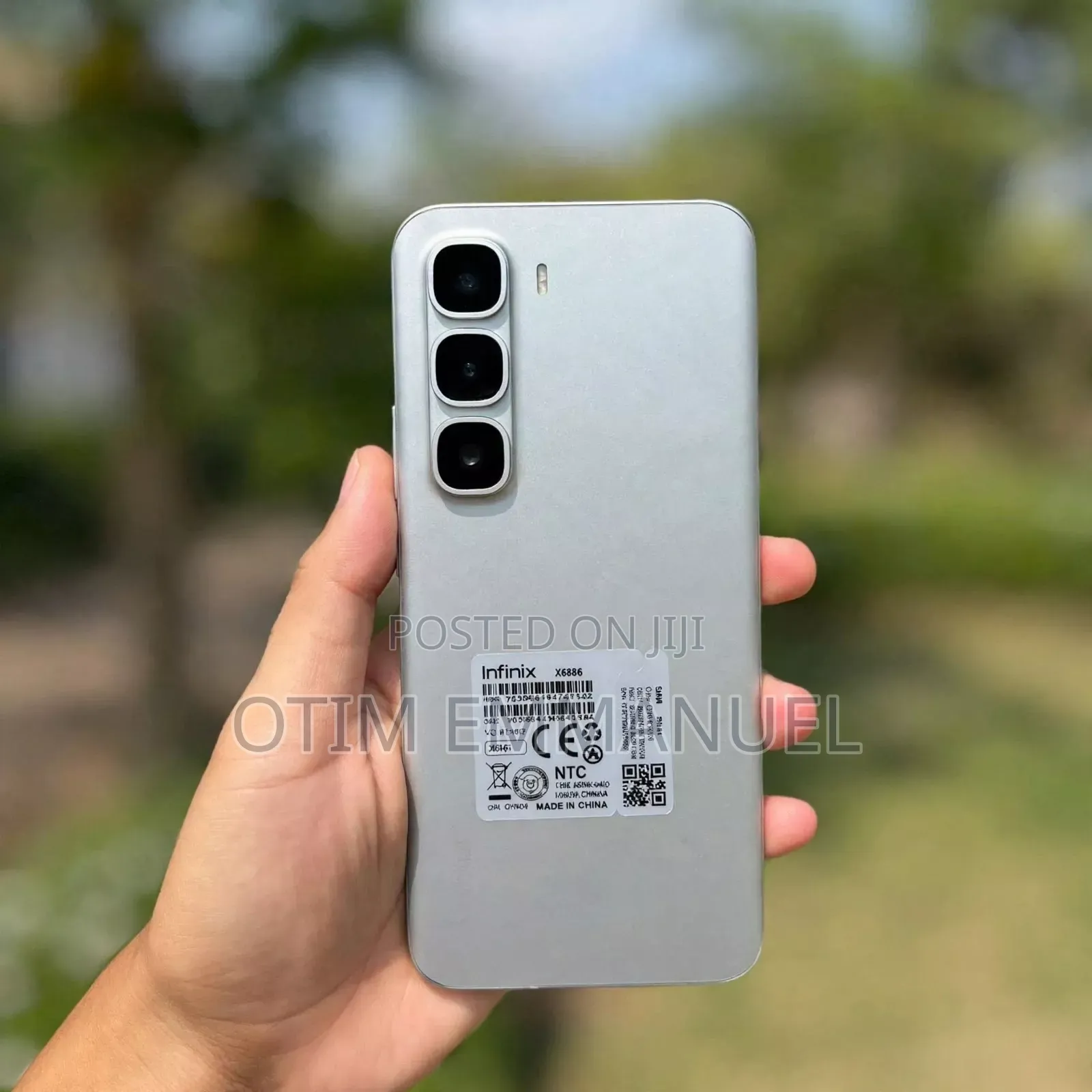New Infinix Hot 60 Pro+ 256 GB White