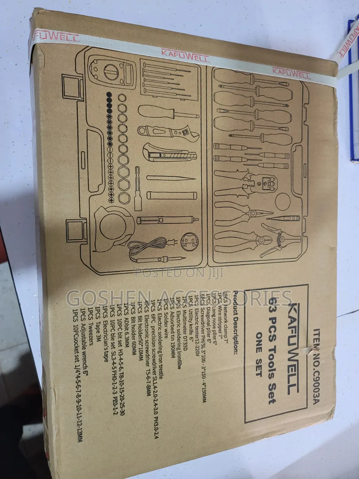 Kafuwell Tool Set 63pcs.