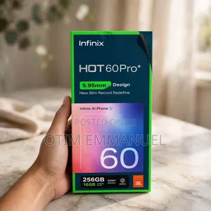 New Infinix Hot 60 Pro+ 256 GB White