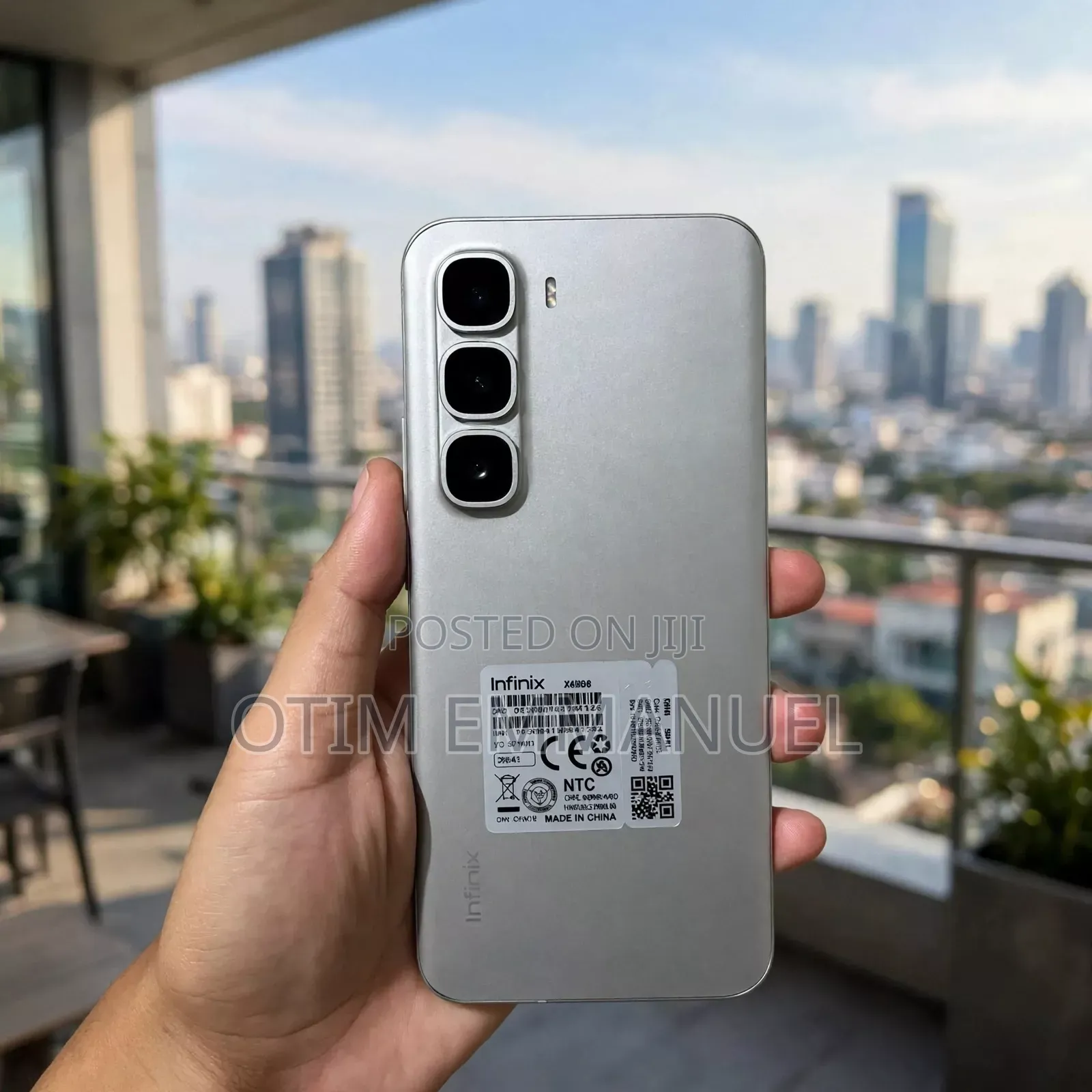 New Infinix Hot 60 Pro+ 256 GB White