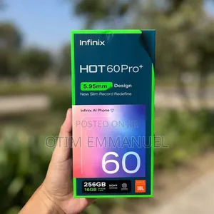 New Infinix Hot 60 Pro+ 256 GB White
