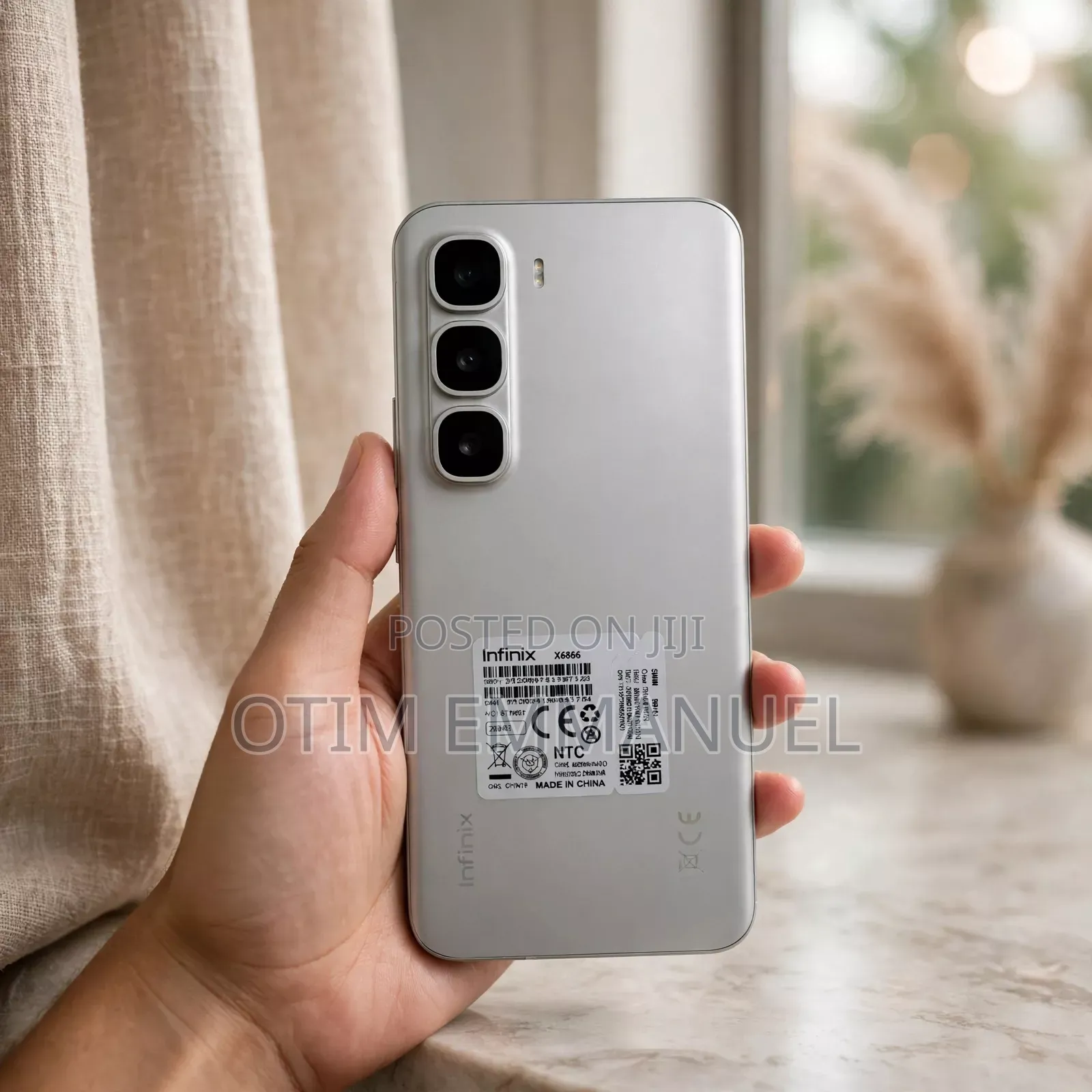 New Infinix Hot 60 Pro+ 256 GB White