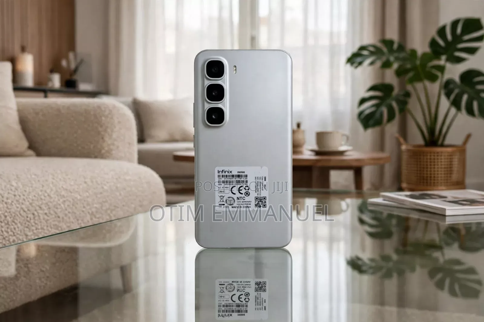 New Infinix Hot 60 Pro+ 256 GB White
