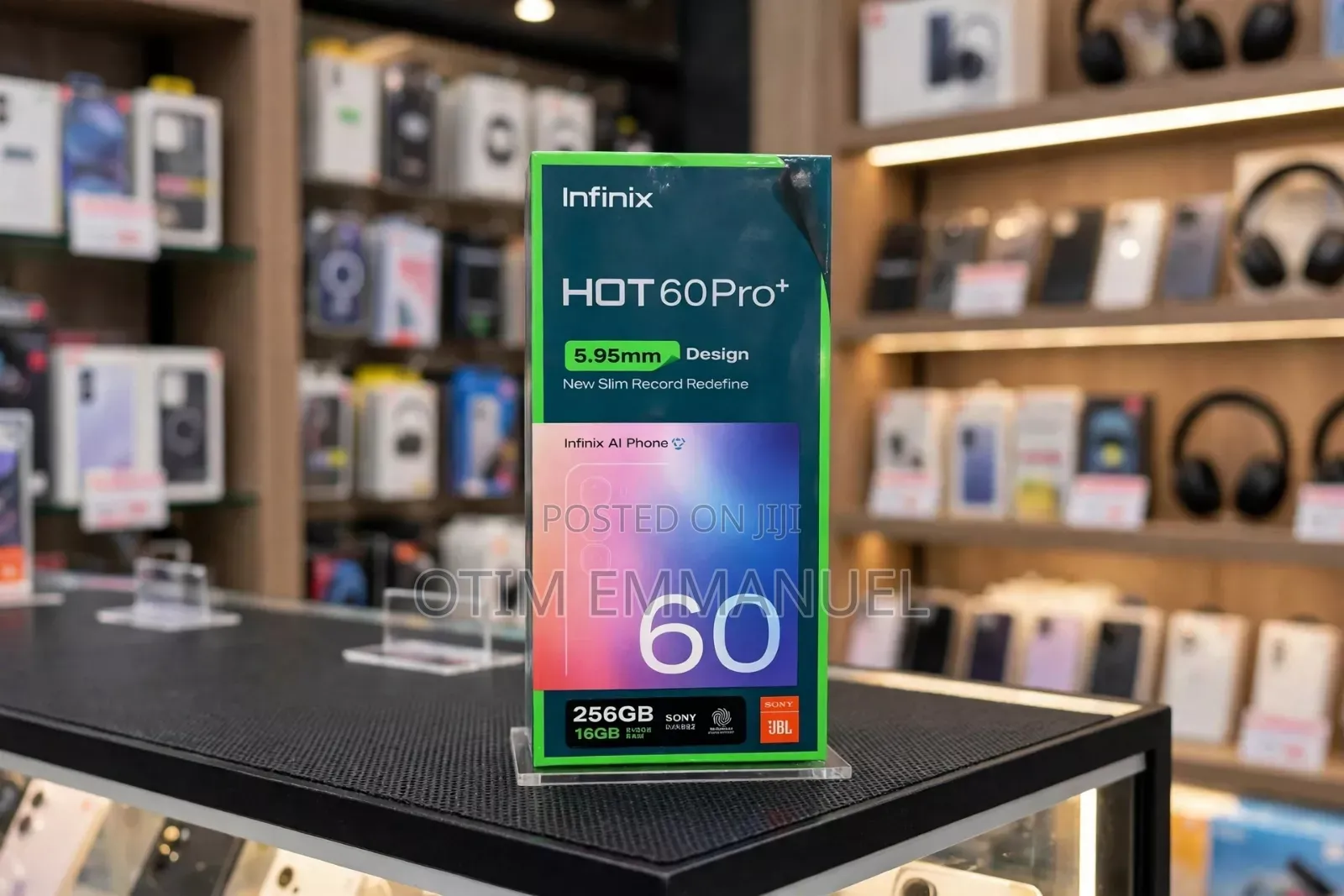 New Infinix Hot 60 Pro+ 256 GB Black