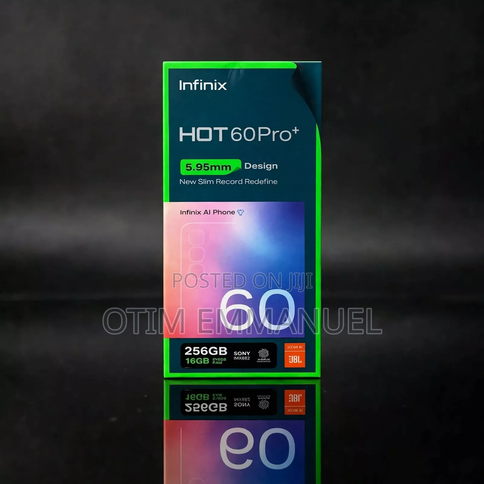 New Infinix Hot 60 Pro+ 256 GB Black