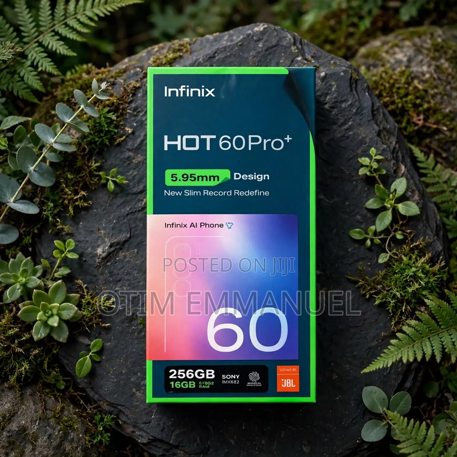 New Infinix Hot 60 Pro+ 256 GB Black