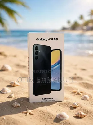 New Samsung Galaxy A15 5G 256 GB Black