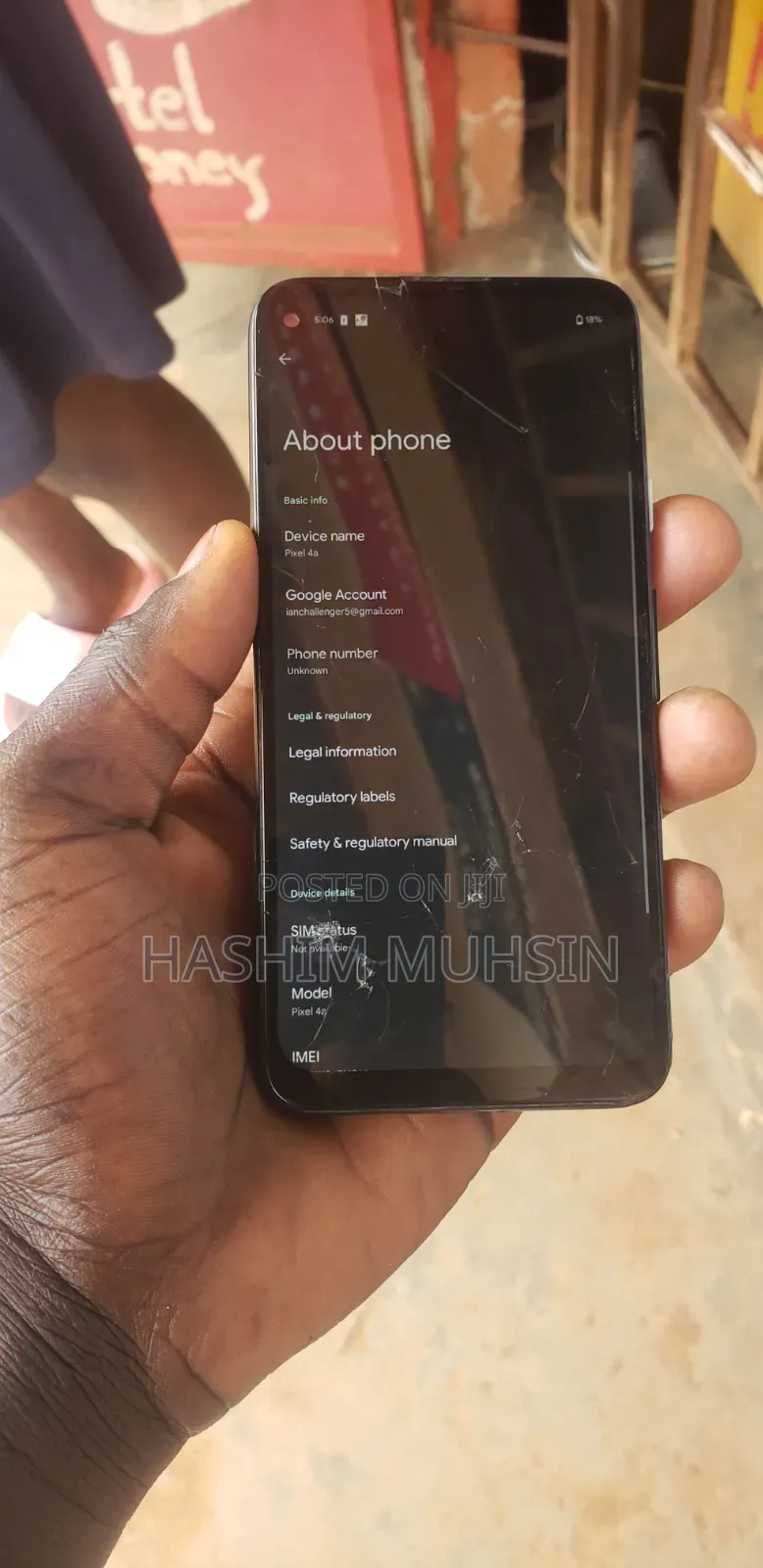 Google Pixel 4a 128 GB Black