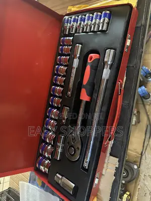 24-Piece 1/2-Inch Drive Socket Wrench Set Chrome-Vanadium Steel (CR-V)