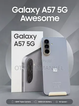 New Samsung Galaxy A57 256 GB Black