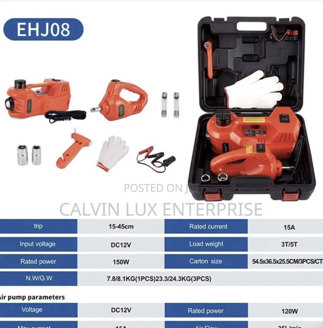 Hydraulic Jack 5 Ton Electric 5 in 1