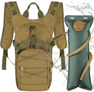 Khaki Tactical Hydration Backpack