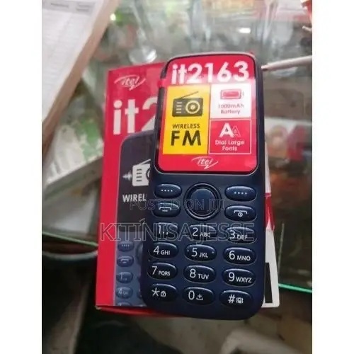 New Itel IT2163 Black