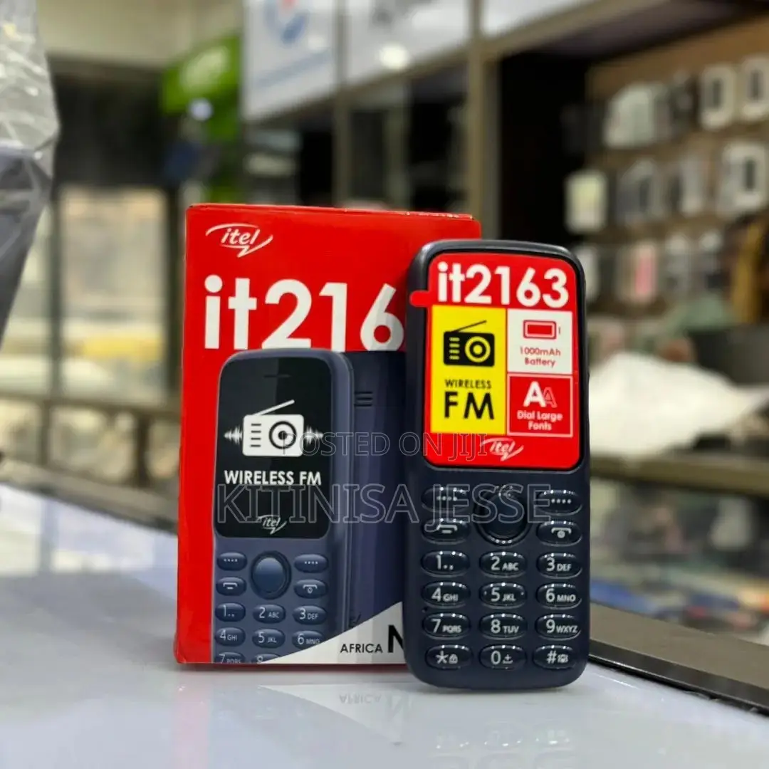 New Itel IT2163 Black