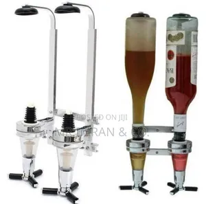 2-Bottle Liquor Dispenser and Bar Butler