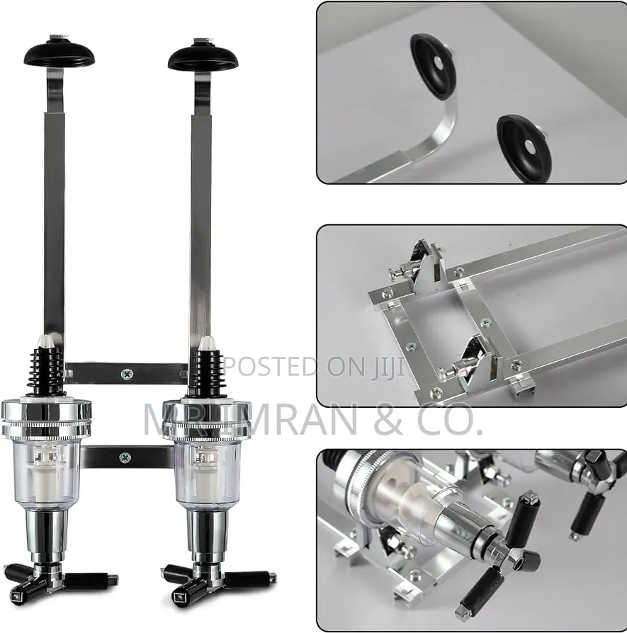 2-Bottle Liquor Dispenser and Bar Butler