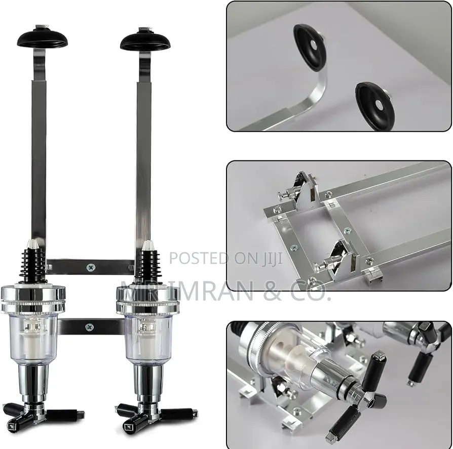 2-Bottle Liquor Dispenser and Bar Butler