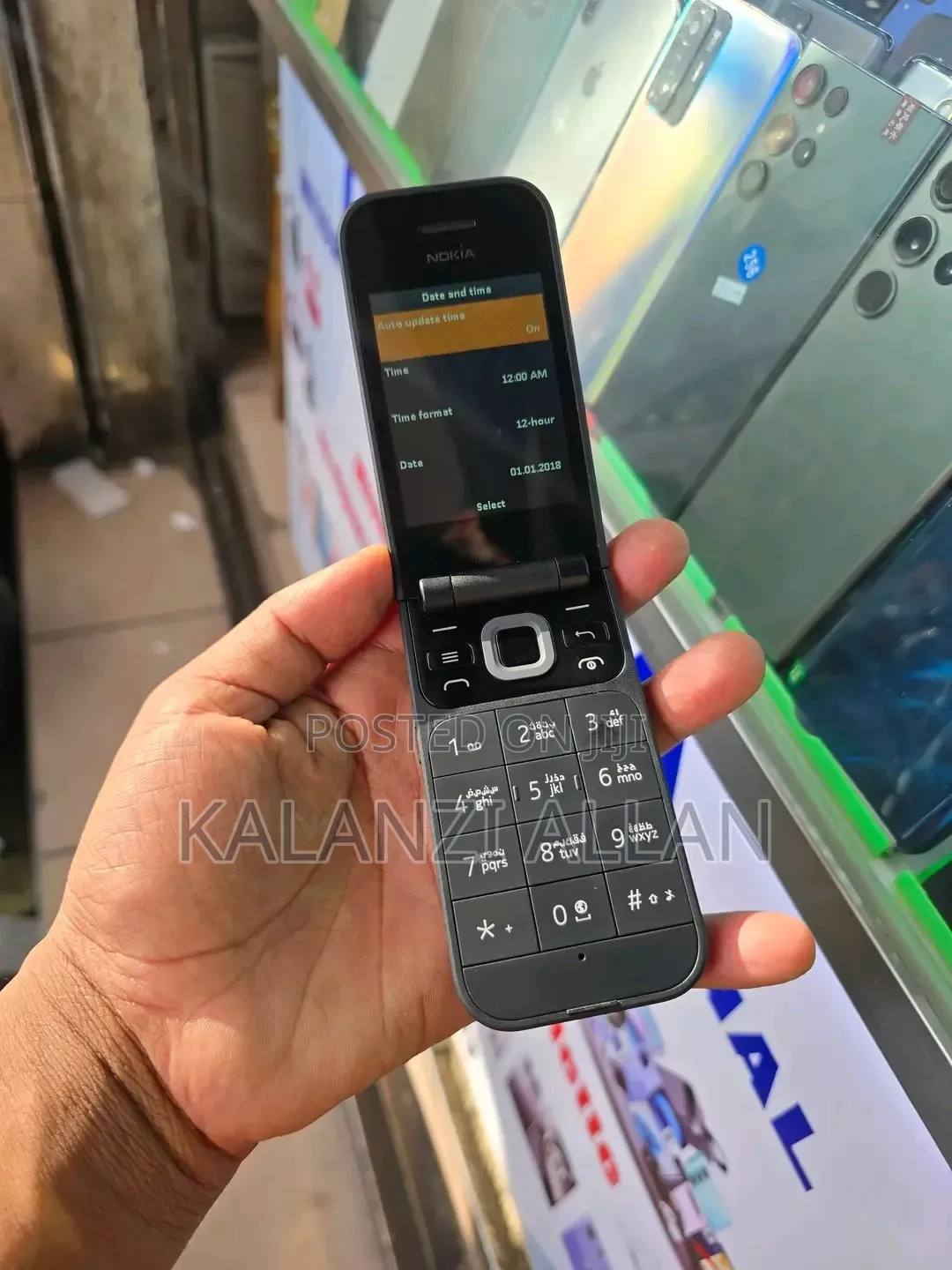 New Nokia 2720 Flip 512 GB Gray
