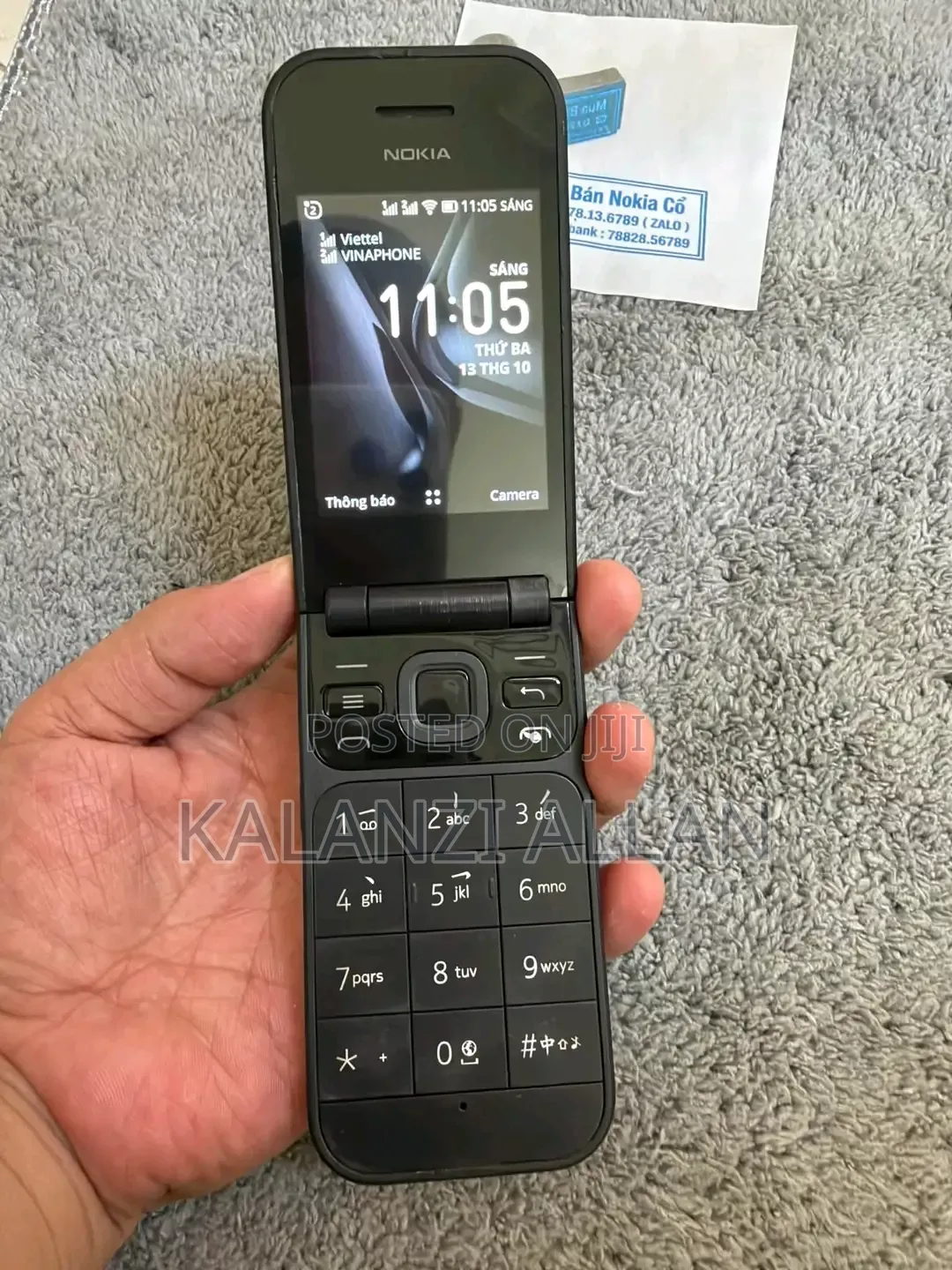 New Nokia 2720 Flip 512 GB Gray