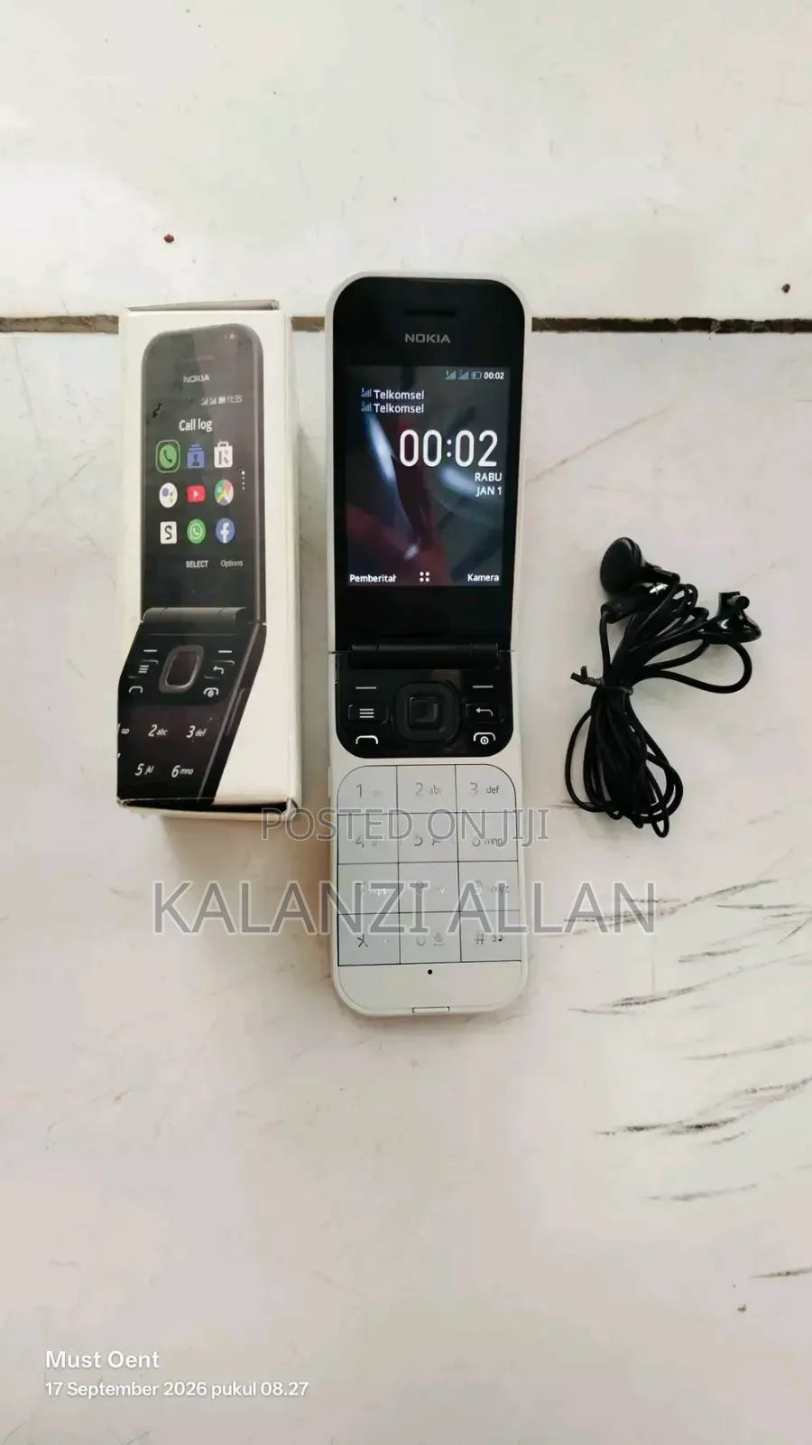 New Nokia 2720 Flip 512 GB White