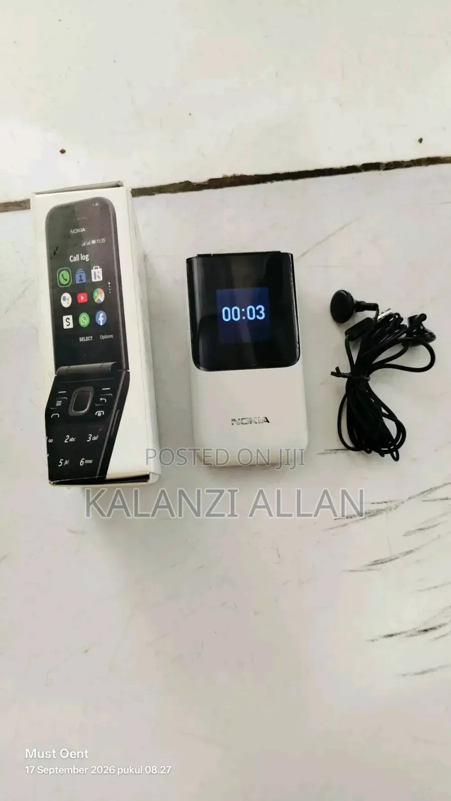 New Nokia 2720 Flip 512 GB White