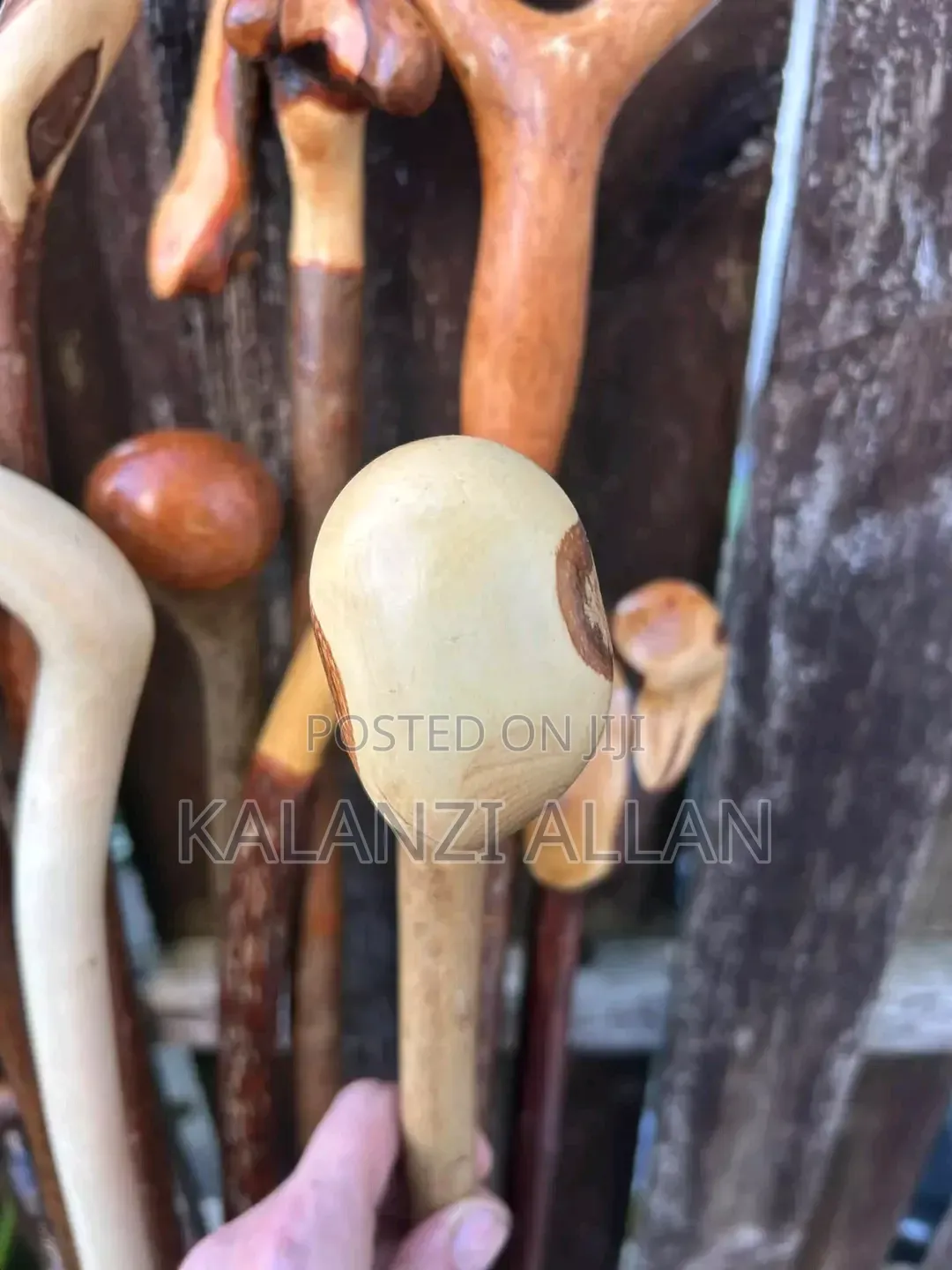 New Handcrafted Wood Walking Sticks