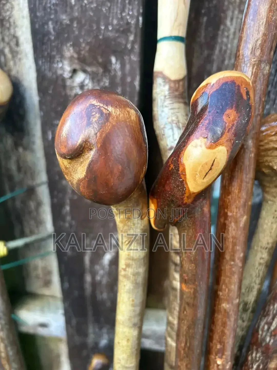 New Handcrafted Wood Walking Sticks