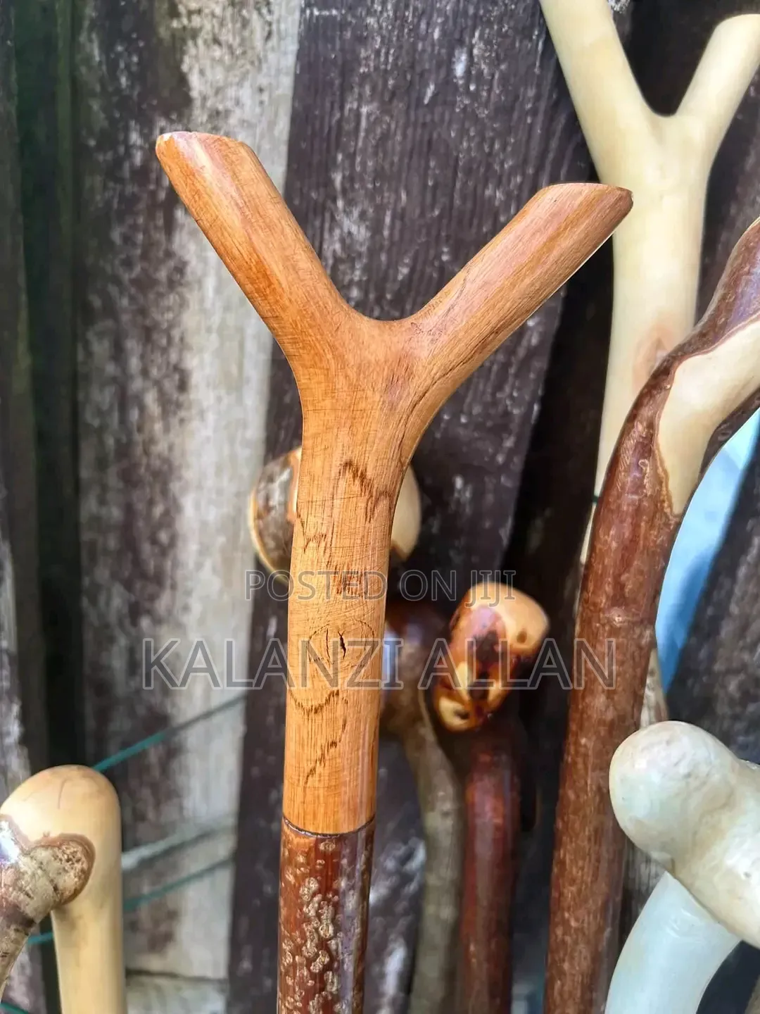 New Handcrafted Wood Walking Sticks