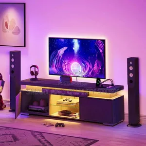White Tvstand 1.8m TV Stands Bianca Wall With Drowers