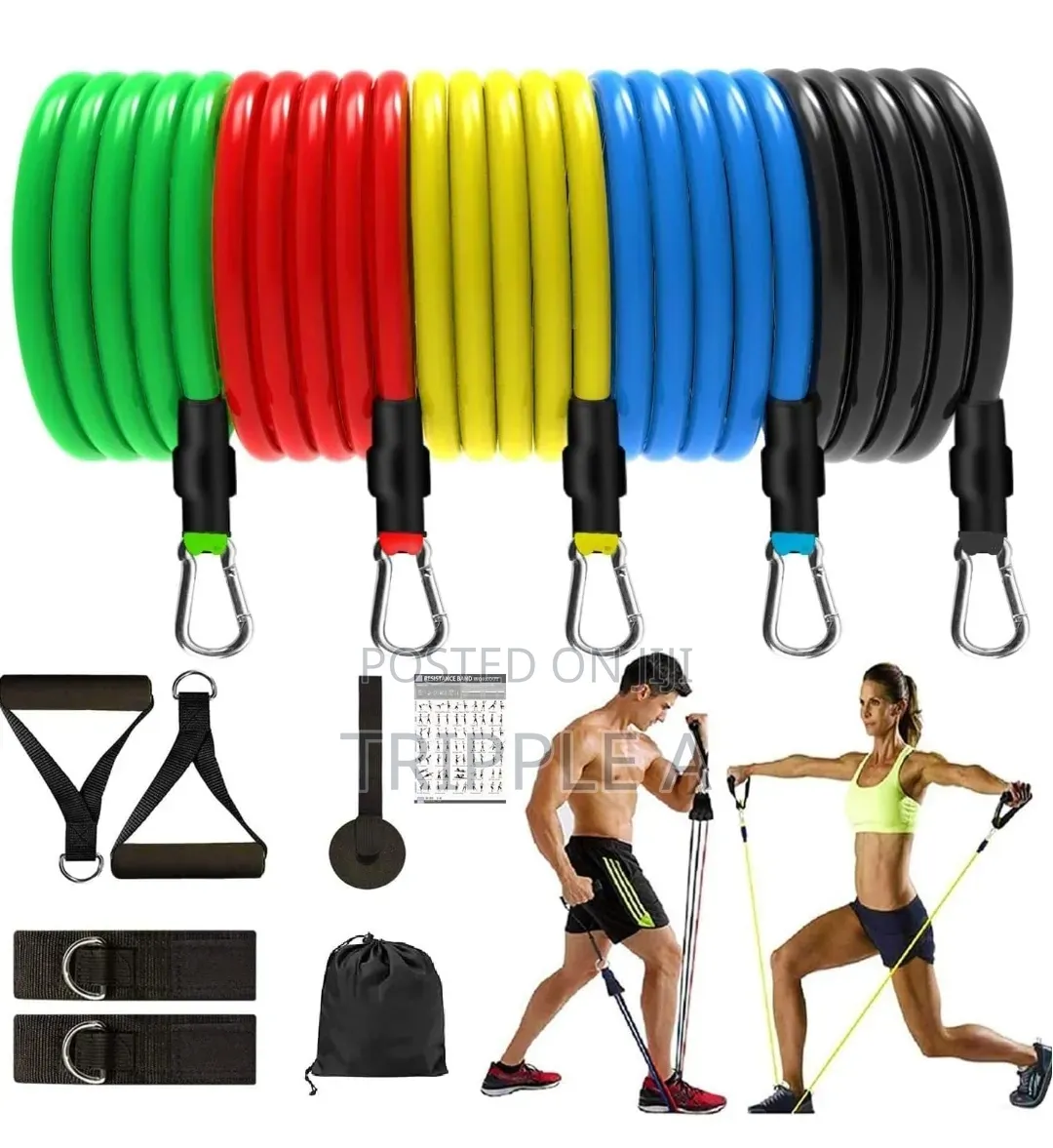 Exercise Bands for Men / Women With Tubes