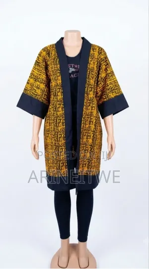 Women African Print Kimono Jacket