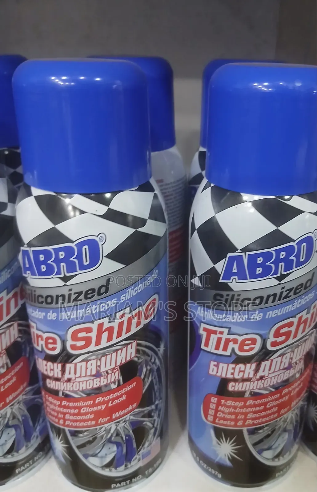 ABRO Siliconized Tire Shine .