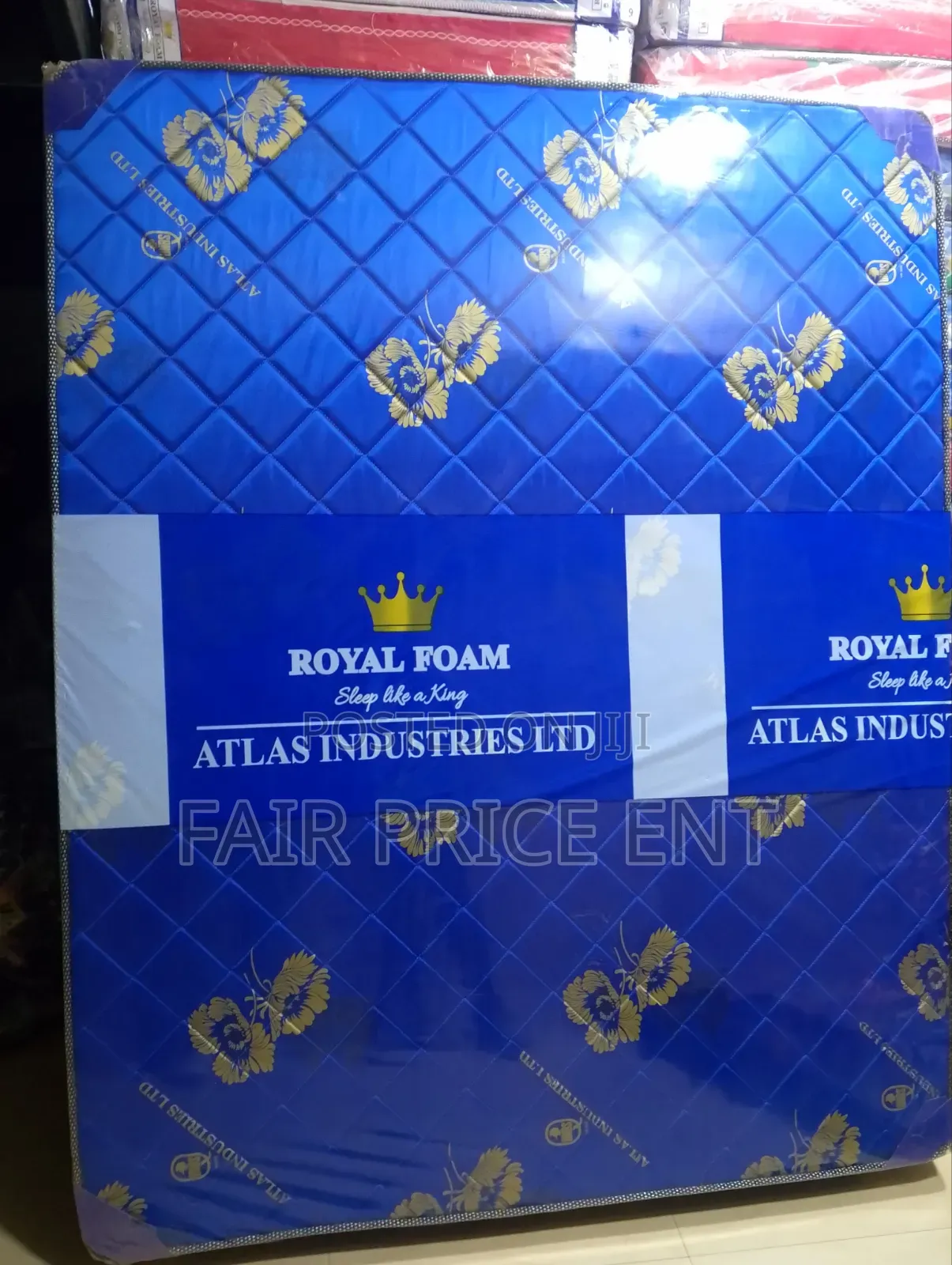 Royalfoam High Density.5*6*8inches.( Blue)