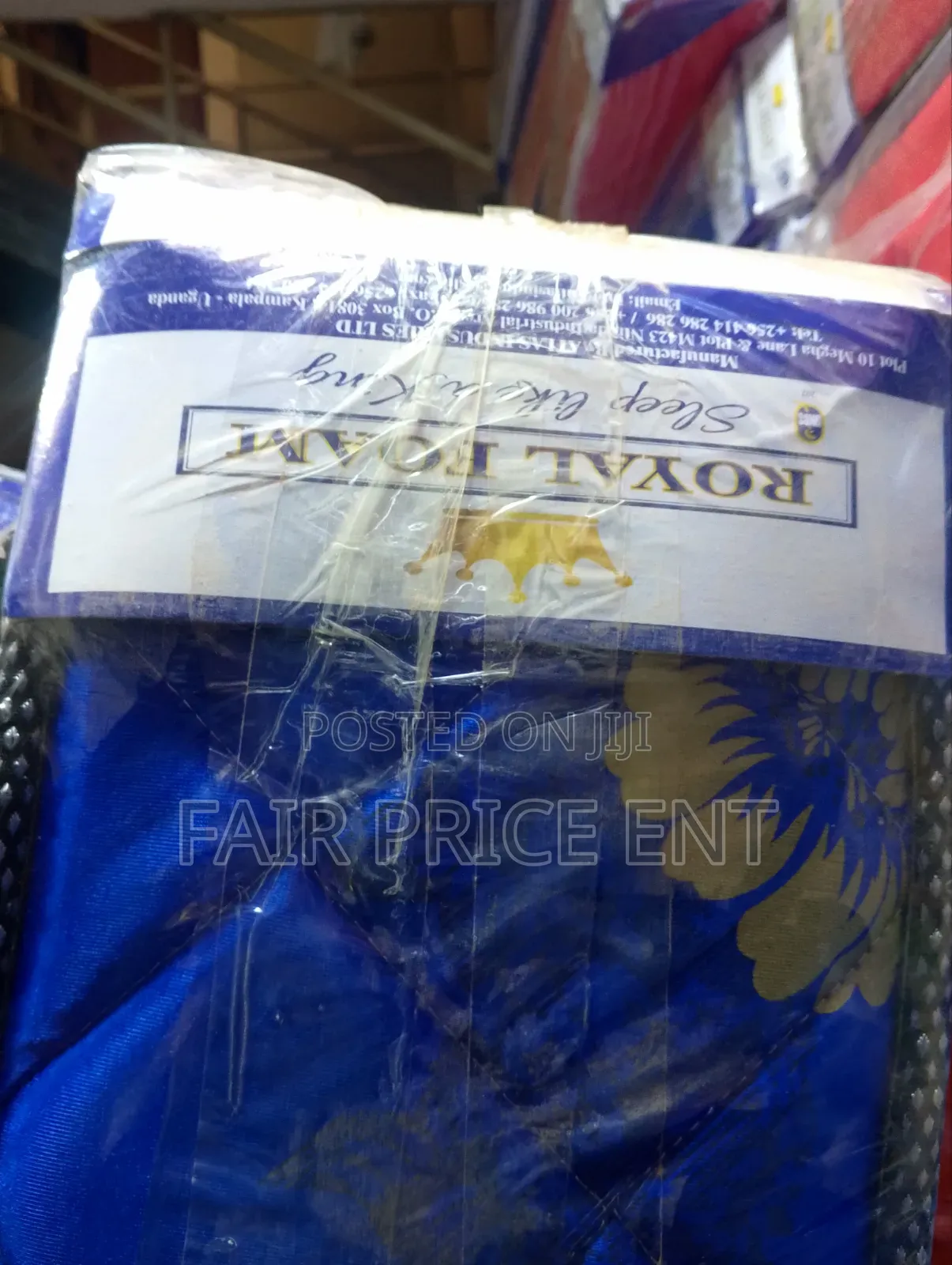 Royalfoam High Density.5*6*8inches.( Blue)