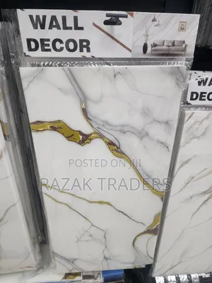 Marble Peel and Stick Waterproof Wall Panels, 6pcs Tile-23.6"x11