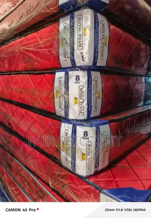 Royal Foam High Density Mattress. 5*6*8inches.( Maroon)