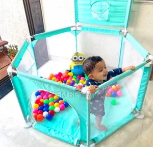 Hexagonal Foldable Children's Playpen