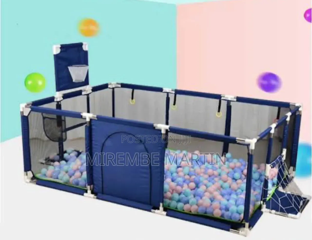 Rectangular Portable Baby Playpen