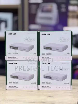 Green Lion Mini DC UPS, 10000mah Devices for Like Routers, CCTV Camera