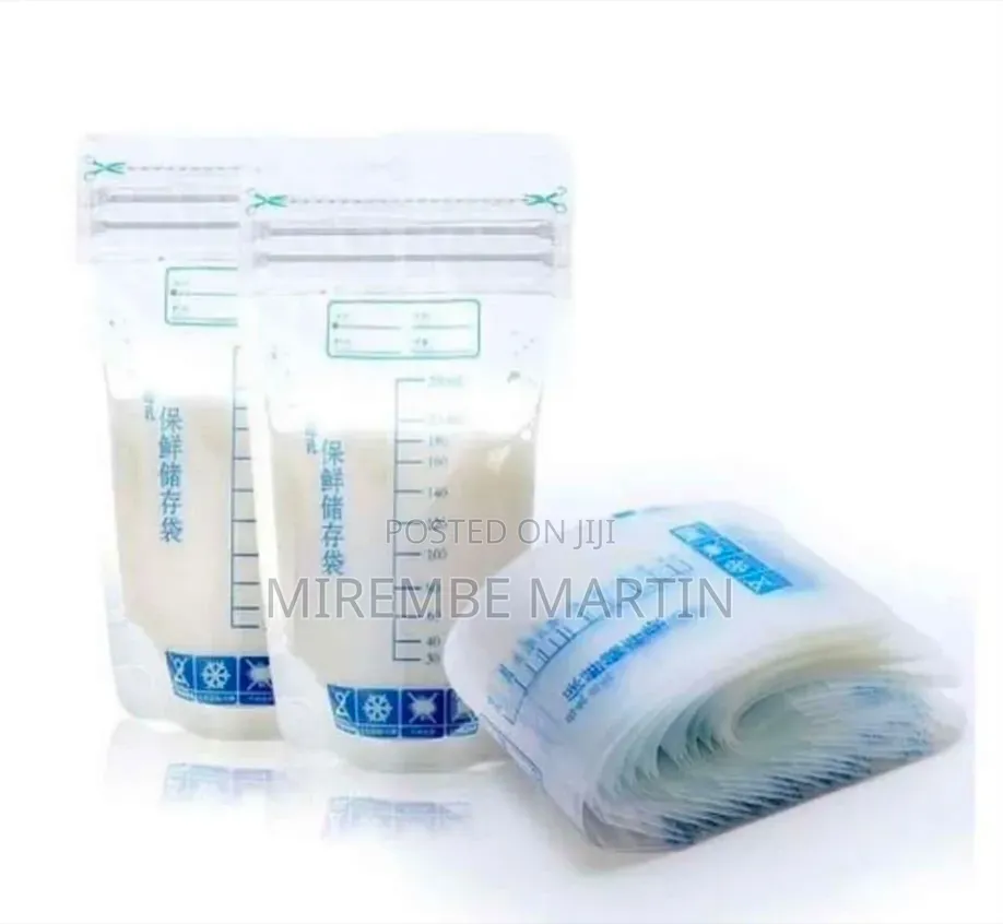 Pack of Pre-Sterilized 250ml Breast Milk Storage Bags